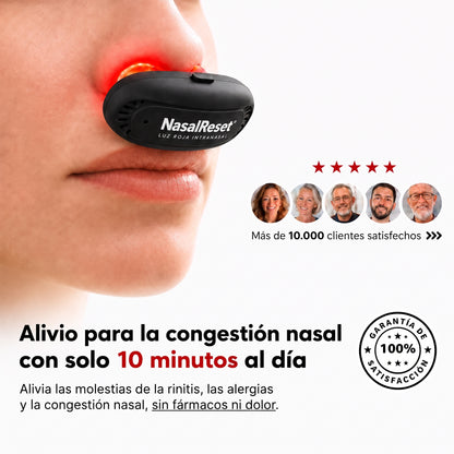 NasalReset® — Terapia de Luz Roja Nasal